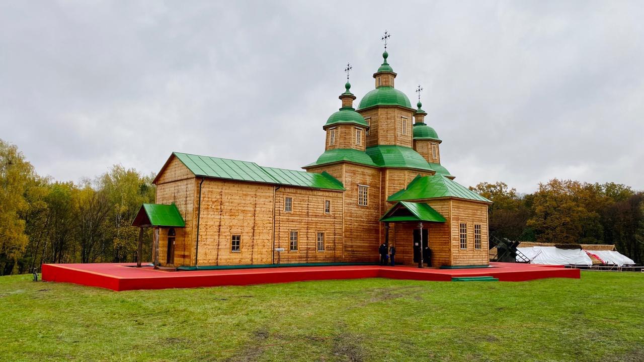 В Пирогово появился первый в Украине гарнизонный храм ВСУ