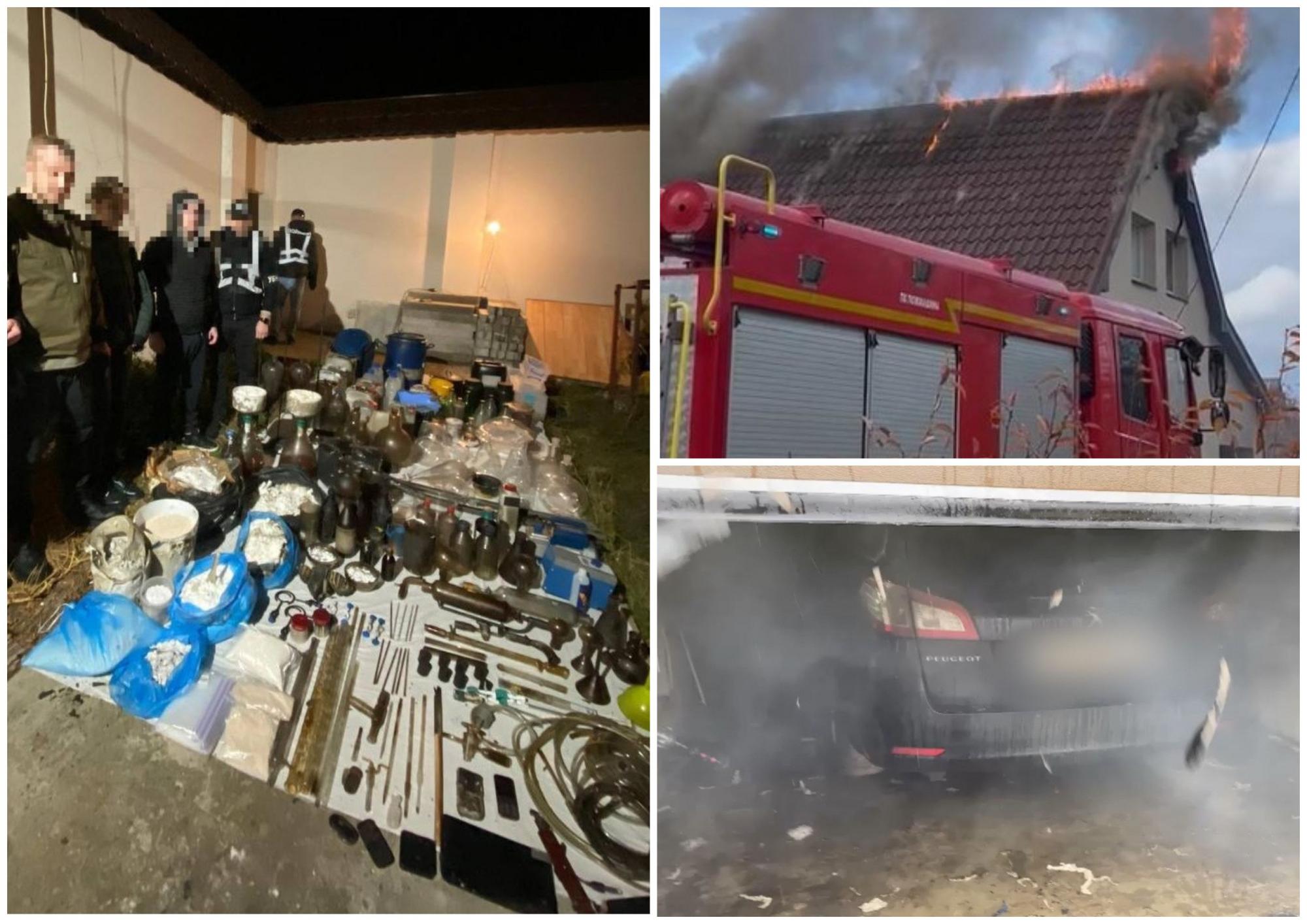 Під Києвом викрили нарколабораторію з мільйонним обігом