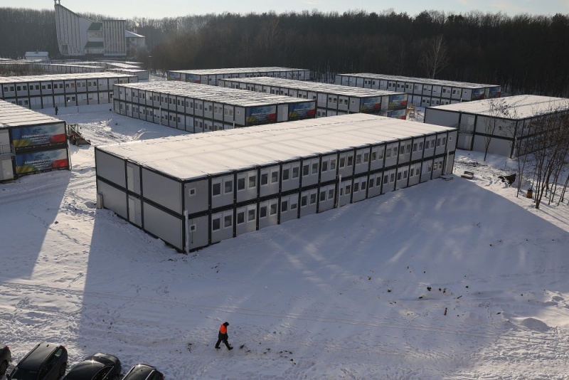 Польща будує модульні будинки для біженців. Росія кинула мешканців Донбасу замерзати