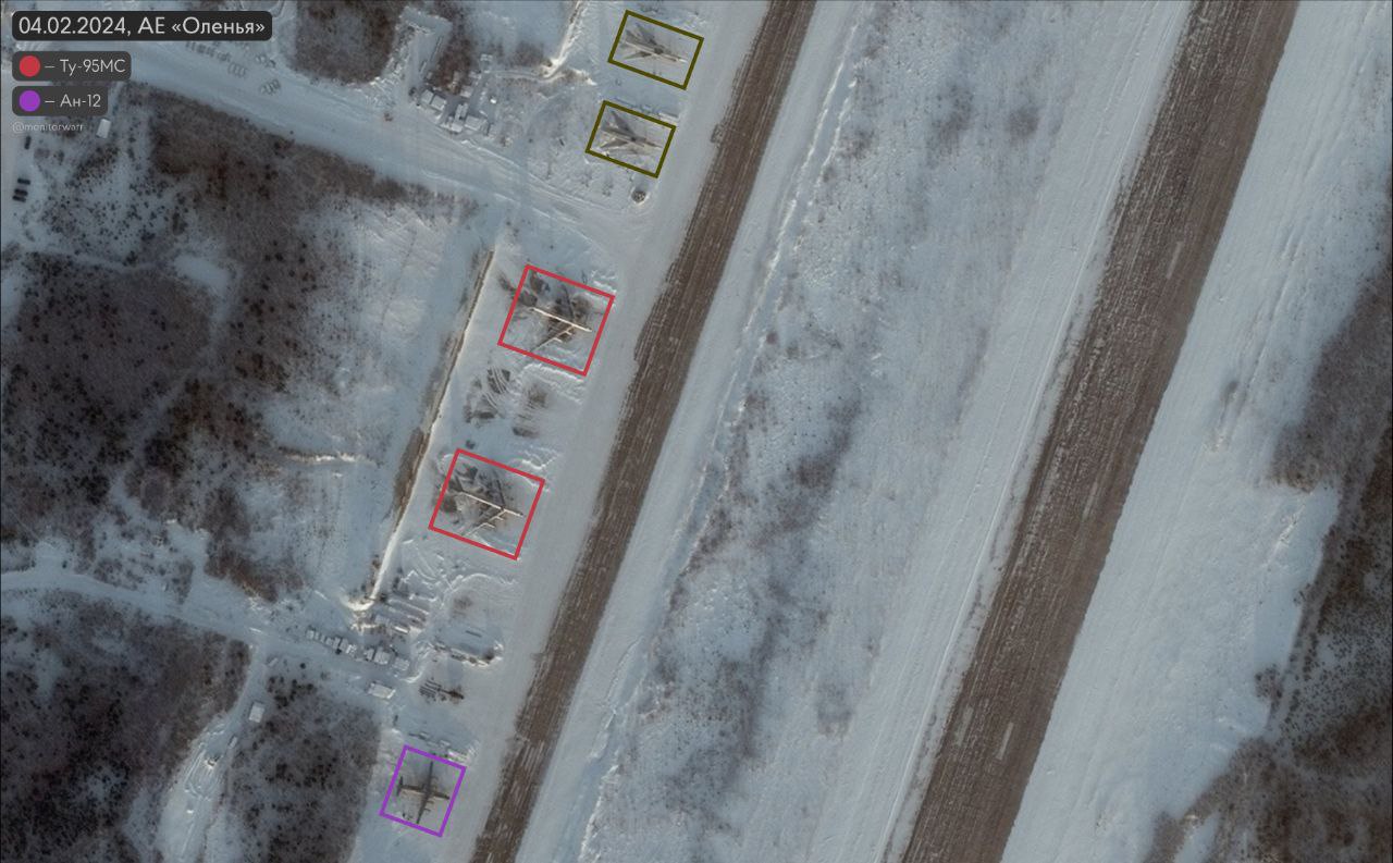 Як виглядає російський аеродром Оленья, з якого злітають літаки з ракетами бомбити Україну