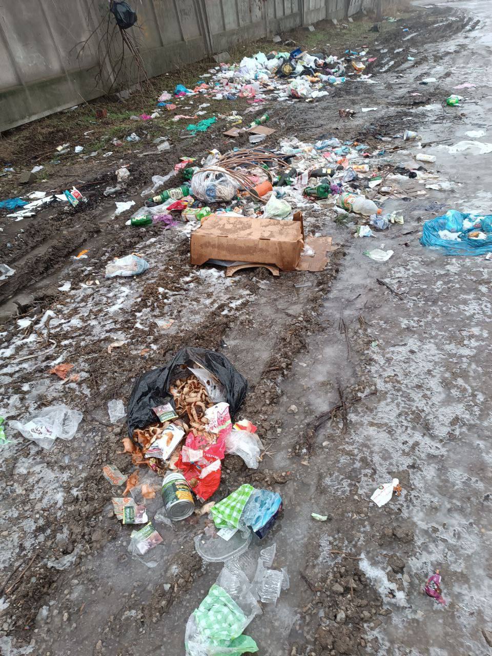 Маріуполь перетворили на смітник. Місцеві скаржаться на збільшення стихійних звалищ (фото)