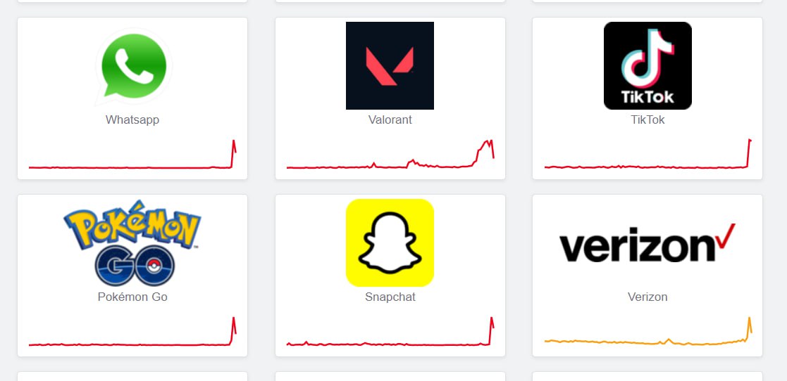 В Facebook и Instagram произошел масштабный сбой