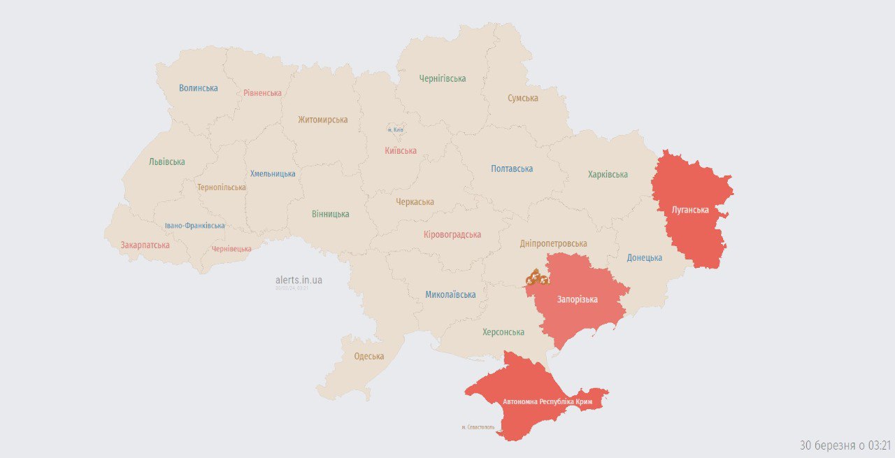 Ворог атакував Одеську область безпілотниками. Працювала ППО