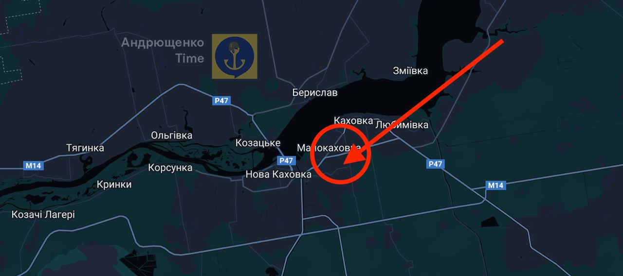 У Херсонській області стався "приліт" по місцю базування окупантів