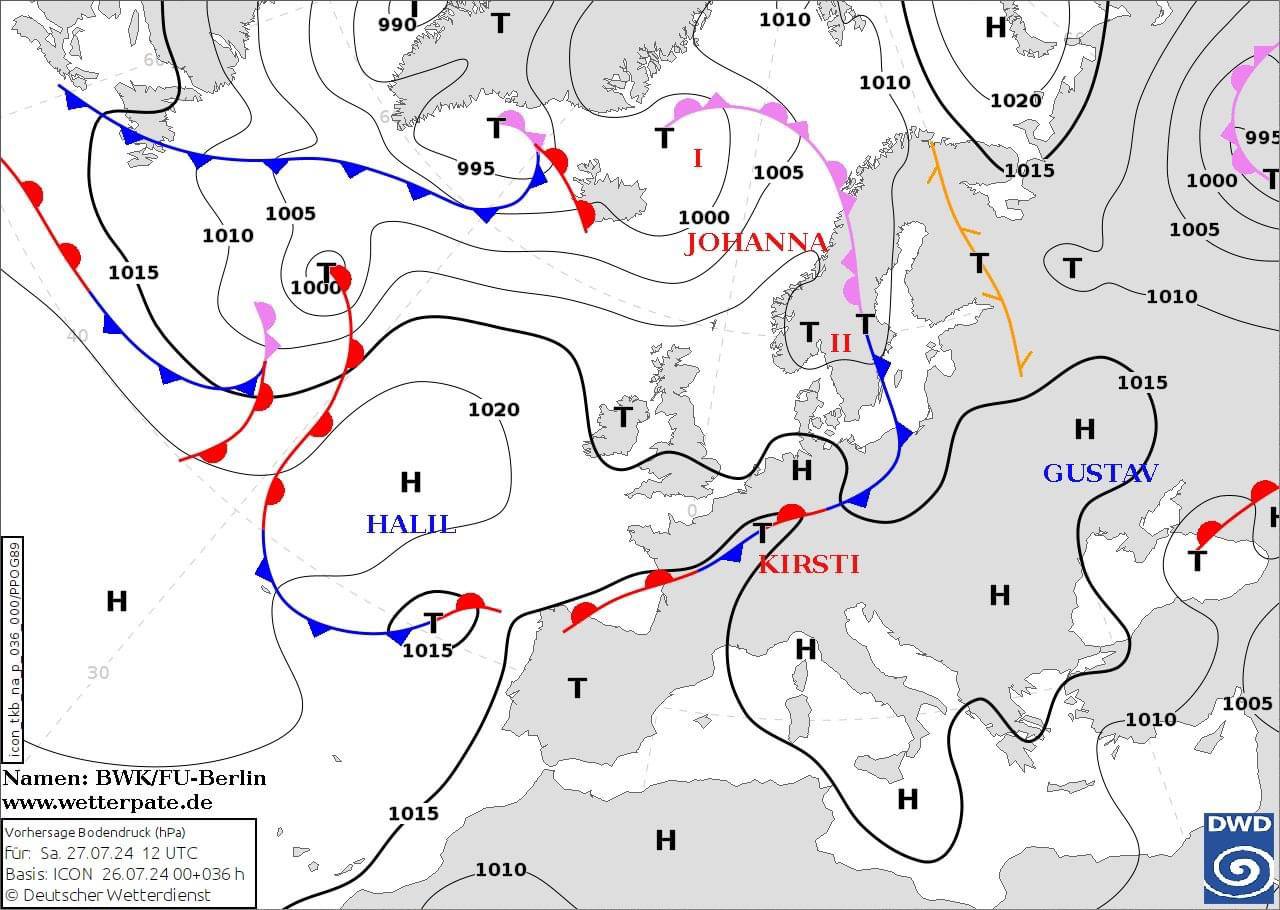 В Україну прийде антициклон Gustav. Яка буде погода на вихідних та коли чекати спеку