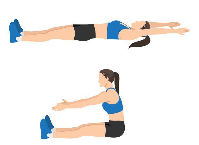 7 легких вправ з пілатесу для формування міцних м'язів живота