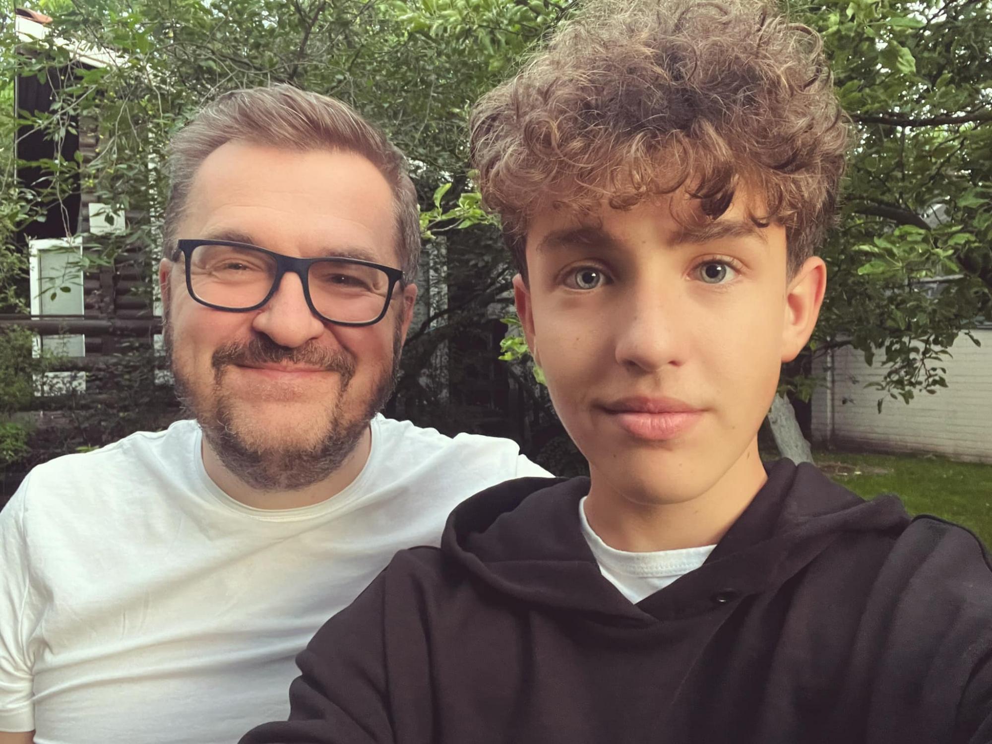 Пономарев показал редкое фото с 17-летним сыном в день своего рождения