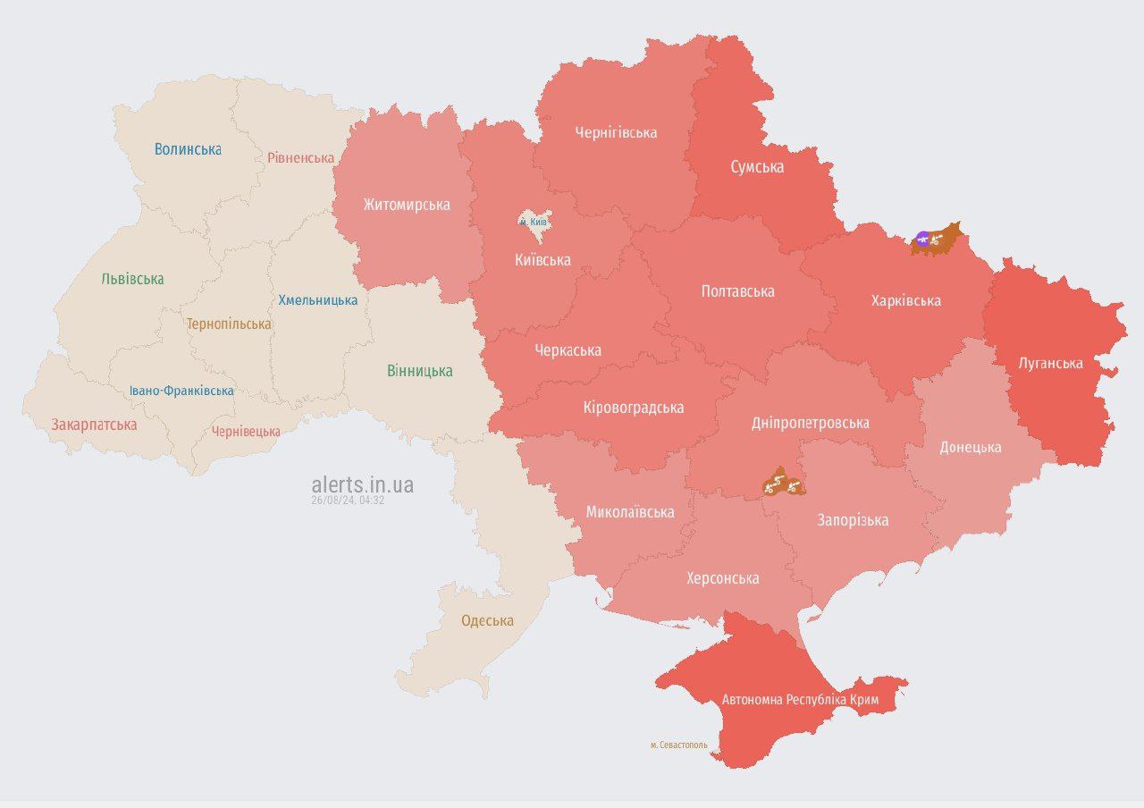 Росармия атакует Украину "Шахедами": в каких областях угроза ударов