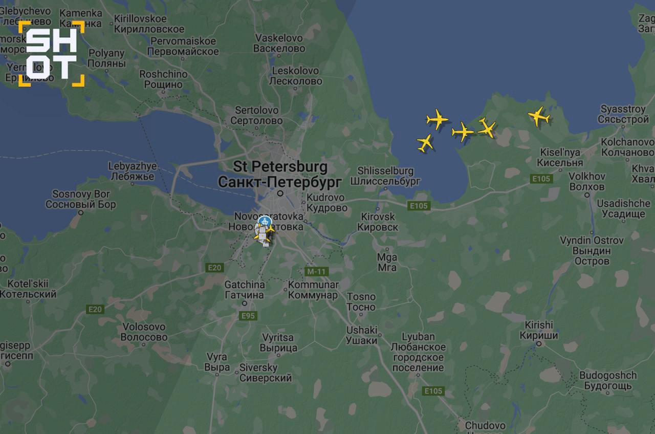 У Петербурзі вдруге з початку доби закрили аеропорт через небезпеку БПЛА