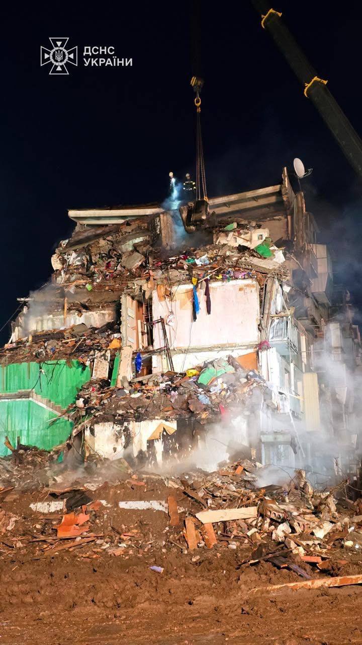 В Полтаве снова возросло количество погибших из-за российского удара по дому