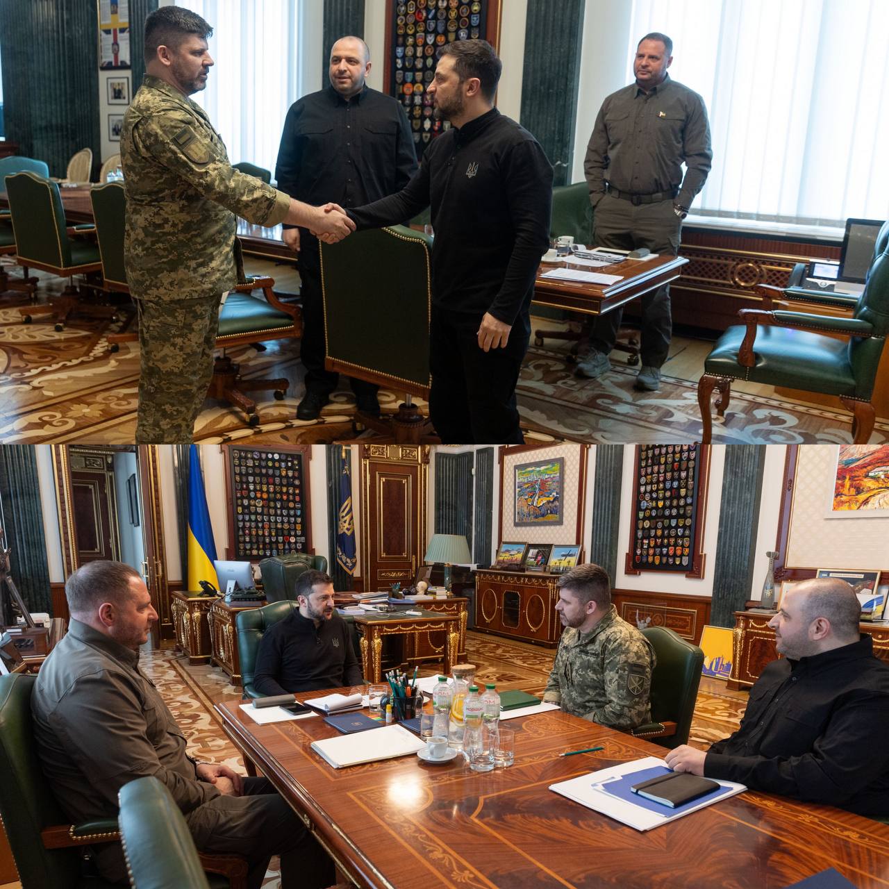 Зеленський провів нараду з Умєровим й Гнатовим, визначив для обидвох ключові завдання