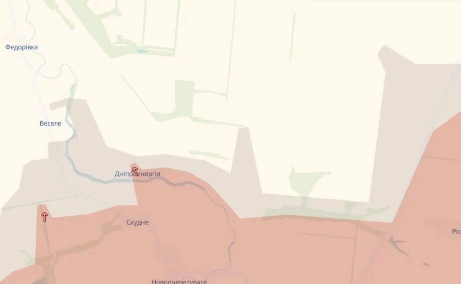 ЗСУ повернули під контроль Дніпроенергію та зміцнили позиції на двох напрямках
