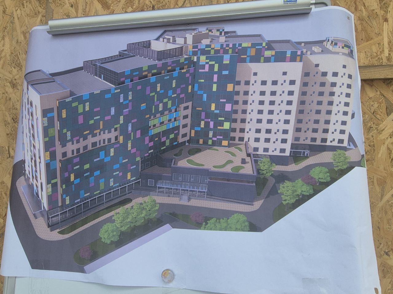 Ремонт без остановки больницы. Стало известно, когда восстановят поврежденный корпус Охматдета