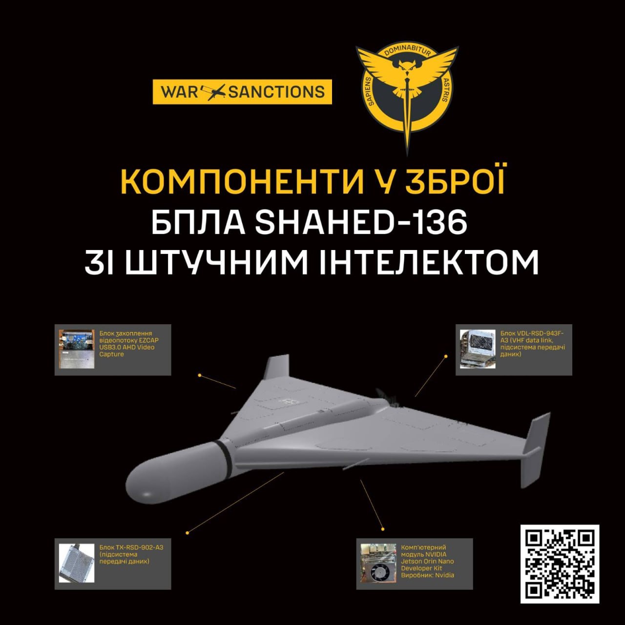 Розвідка розкрила начинку модернізованого "Шахеда" з камерою та ШІ