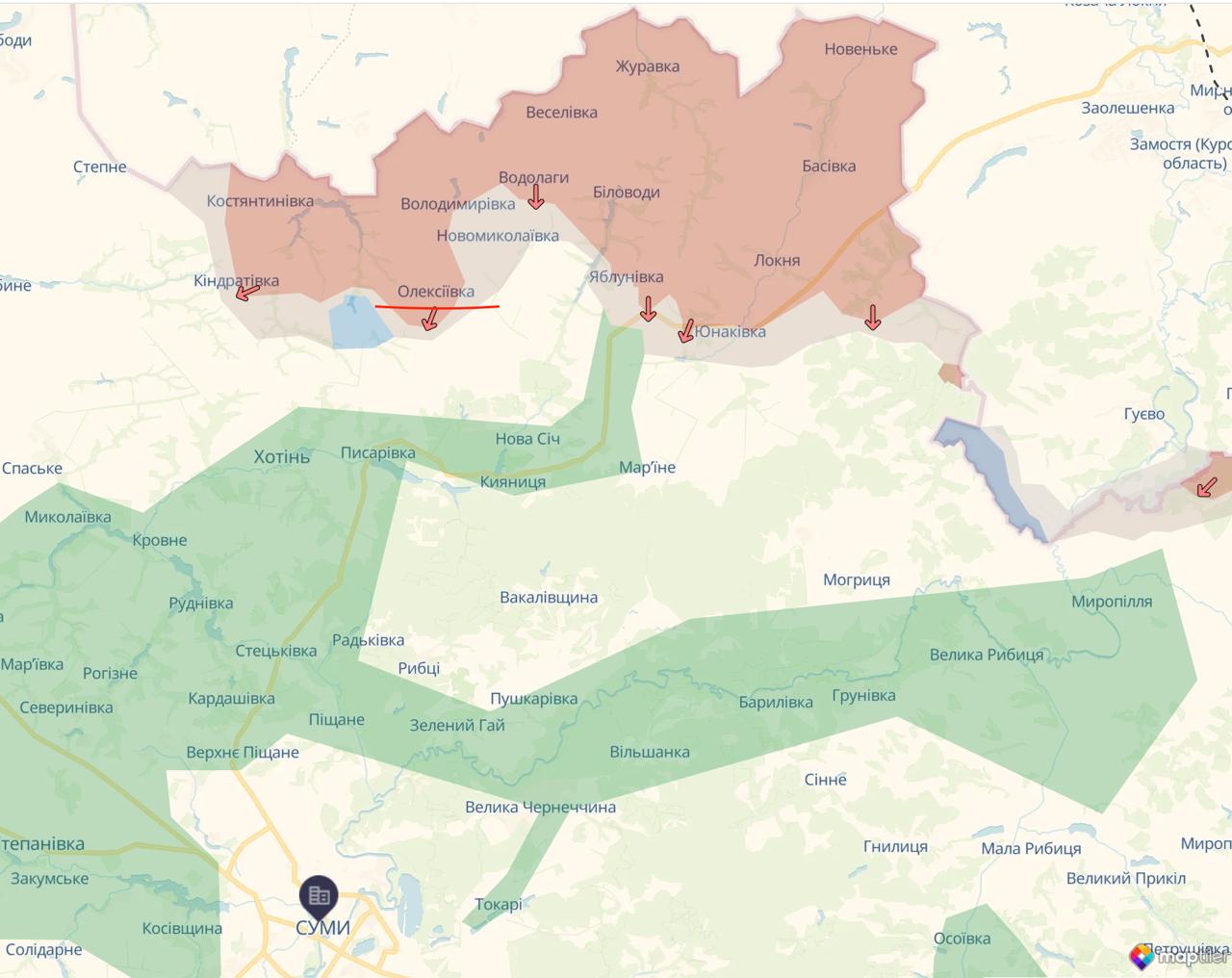 Сили оборони відтіснили російські війська далі від Сум, - Генштаб