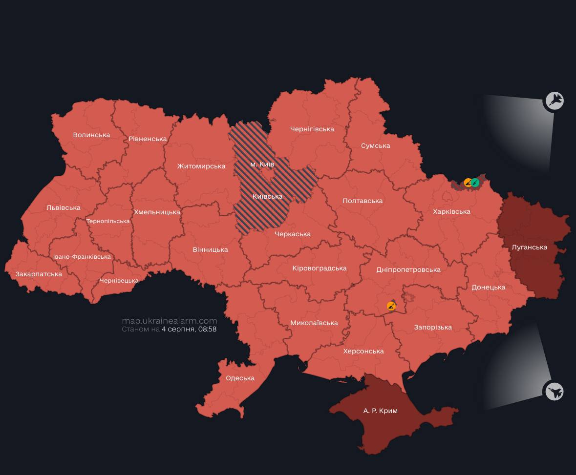 В Україні оголосили масштабну тривогу через зліт МіГ-31К: РФ запустила ракети