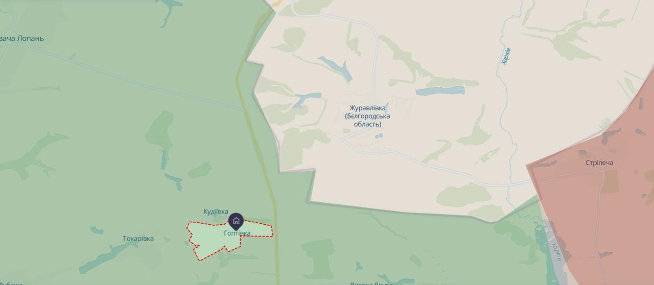 Війська РФ намагалися взяти штурмом пункт пропуску "Гоптівка" на Харківщині