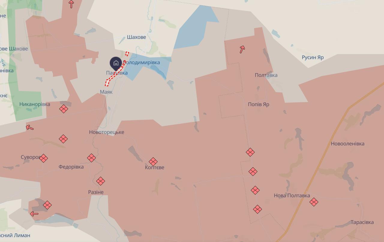 Українські бійці зачистили від росіян Панківку на Донеччині
