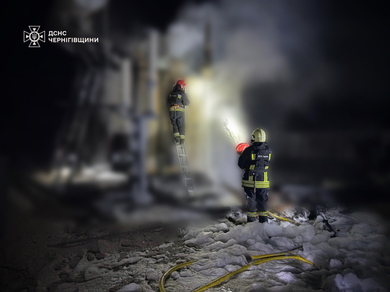 РФ вночі знову вдарила по енергетиці на Чернігівщині