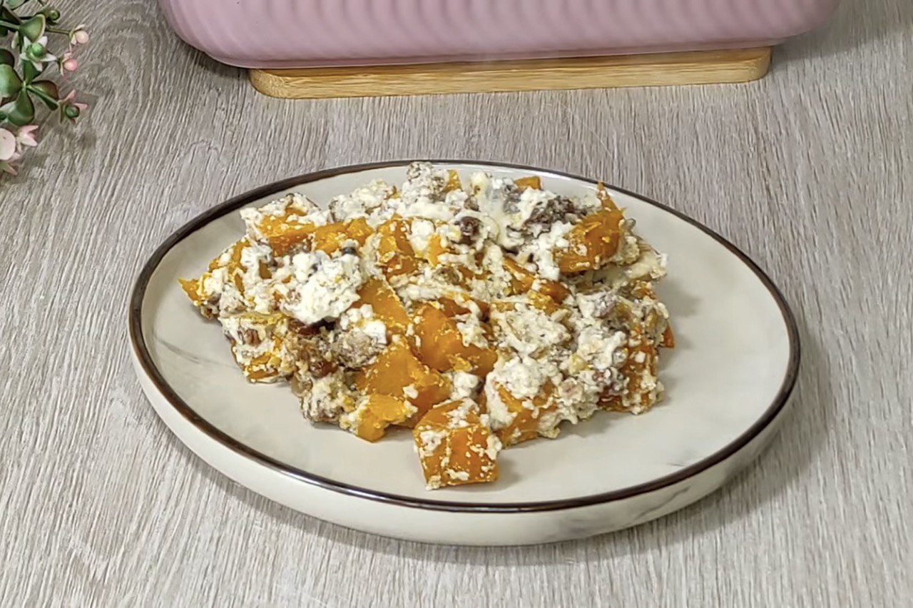 Осенняя тыквенная запеканка: получается нежная, ароматная и очень вкусная