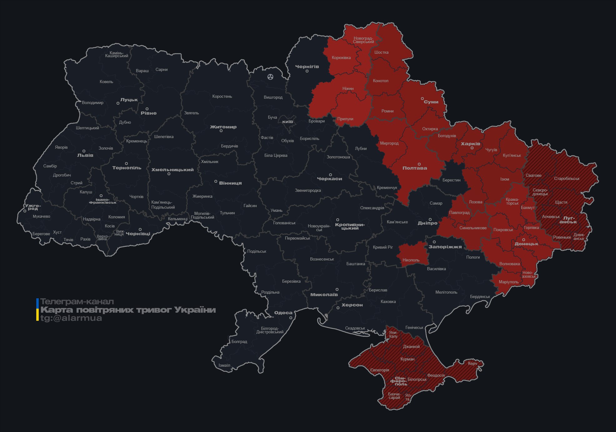 Росіяни майже годину атакували передмістя Харкова: в місті було чути понад десяток вибухів