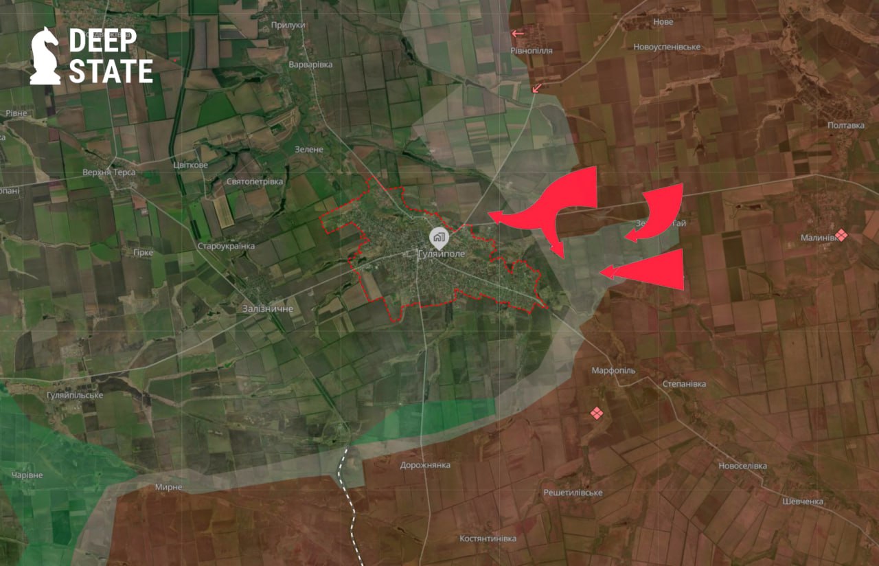 Був неузгоджений відхід. У ЗСУ підтвердили прорив росіян впритул до Гуляйполя