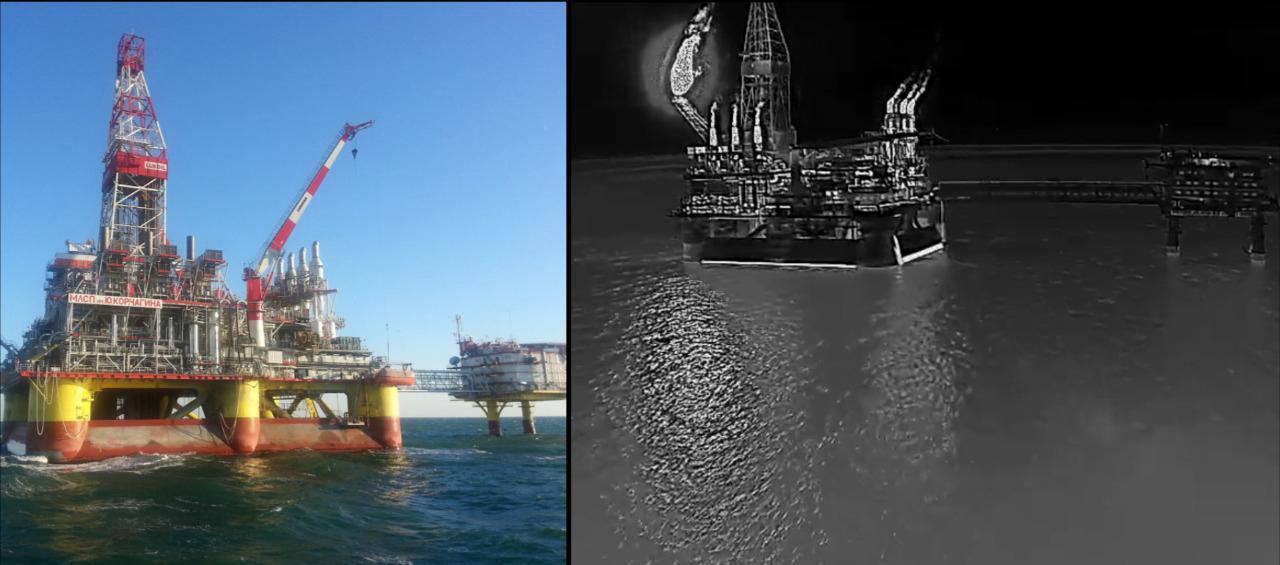 СБУ повторно ударила по нефтяным вышкам РФ в Каспийском море