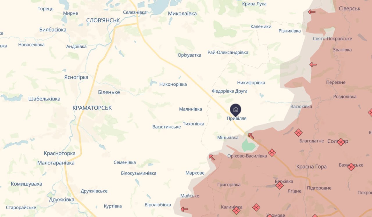 В ЗСУ спростували заяви росіян про захоплення Привілля в Донецькій області