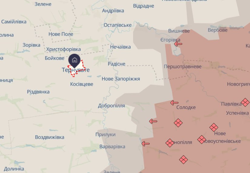 Поставили прапор - і опинились в полоні: як окупанти "захопили" Тернувате на Запоріжжі