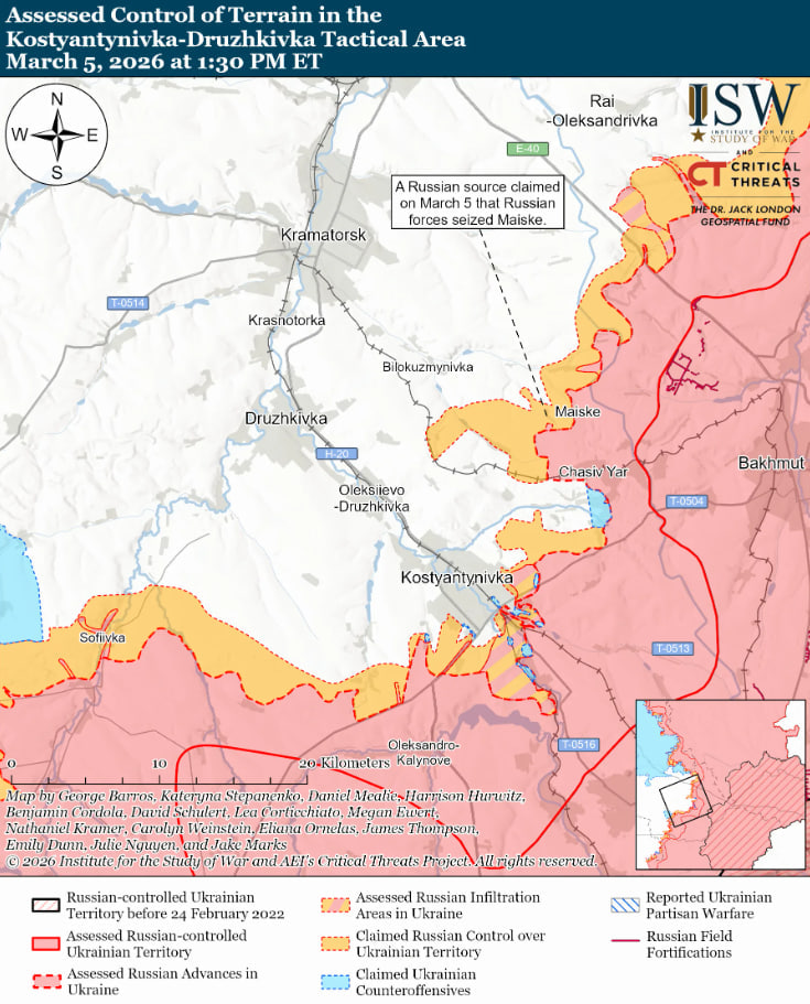 ЗСУ просунулися на одному з напрямків: огляд фронту від ISW