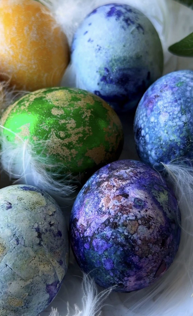 Вместо обычных крашанок: эти "драконьи" яйца соберут все комплименты