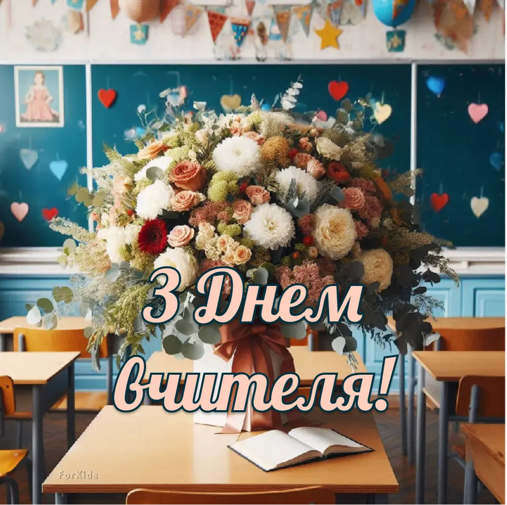 День вчителя 2024: найкращі привітання для педагогів у віршах і прозі