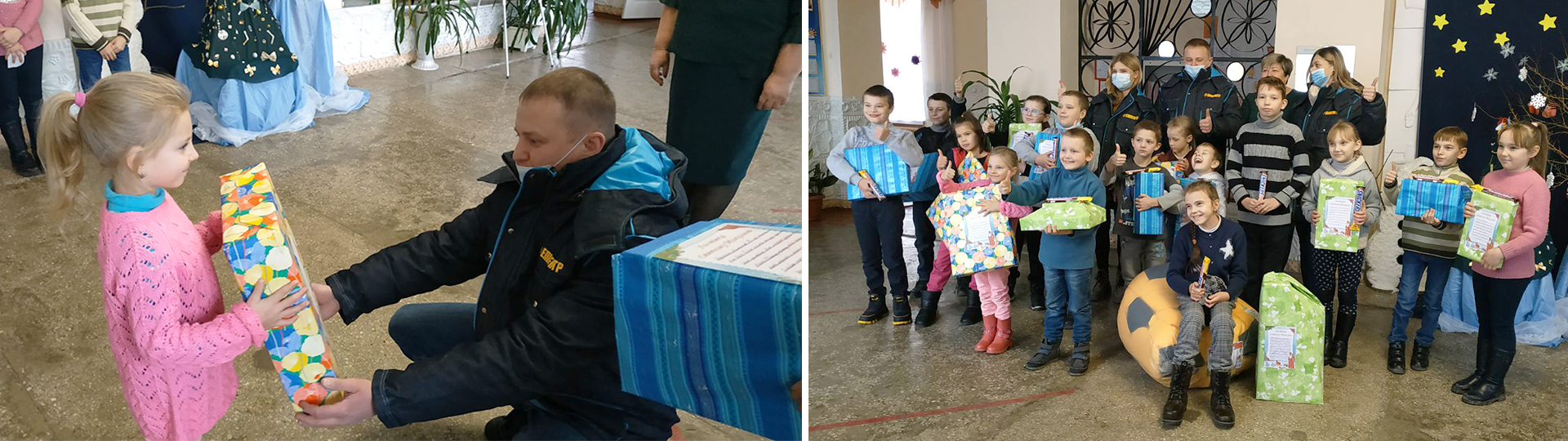 Дети из детских домов получили подарки в рамках акции "Ангелочки добрых дел" от Эпицентра