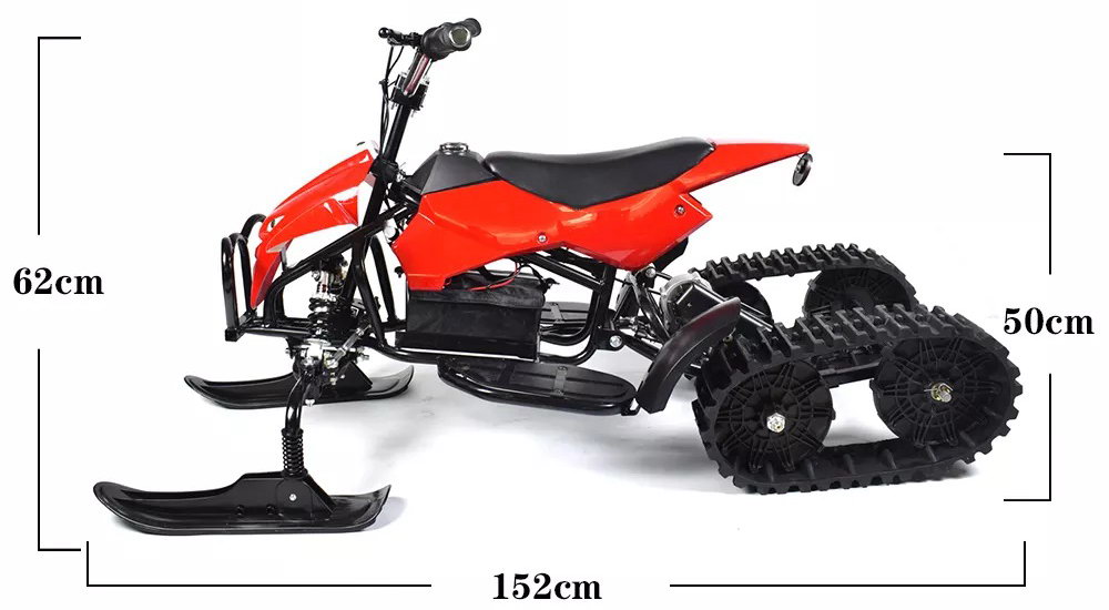 На Alibaba продают полностью электрические снегоходы всего за 499 долларов