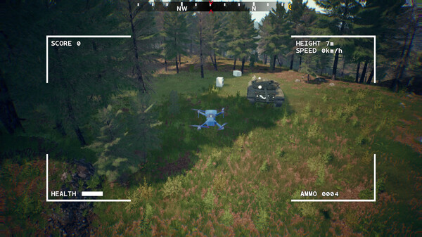 Створена гра-симулятор ударного дрона ЗСУ, що знищує російських окупантів