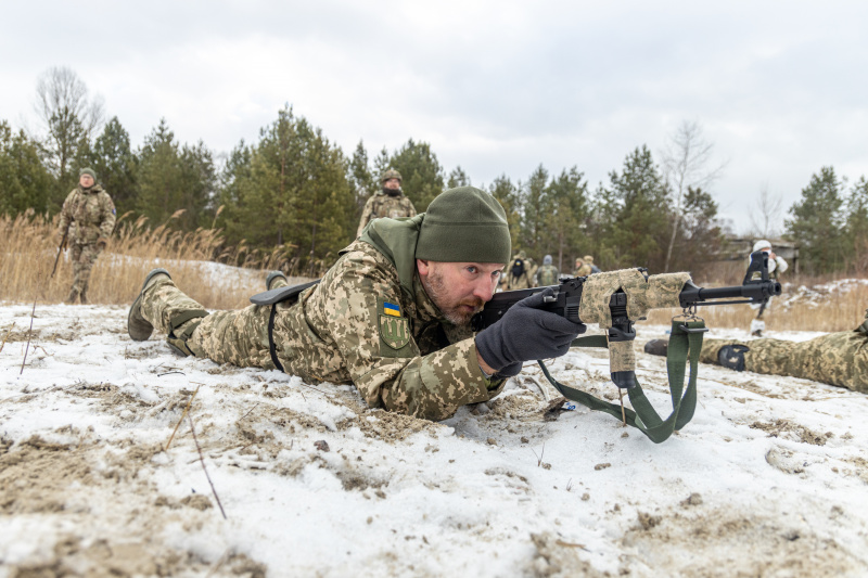 Гражданские в засаде. Как киевская терроборона готовится встречать врага