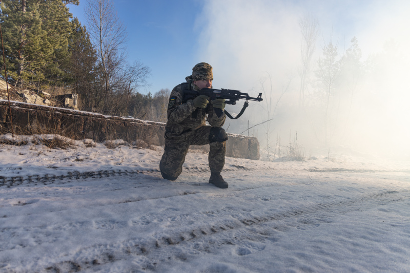 Гражданские в засаде. Как киевская терроборона готовится встречать врага