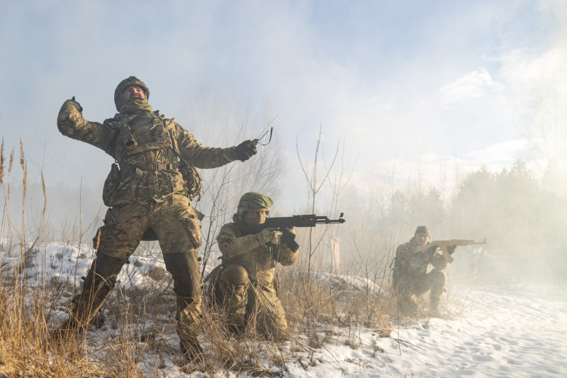 Гражданские в засаде. Как киевская терроборона готовится встречать врага