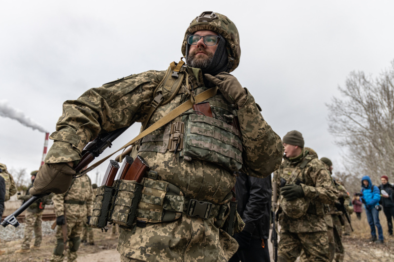 Гражданские в засаде. Как киевская терроборона готовится встречать врага