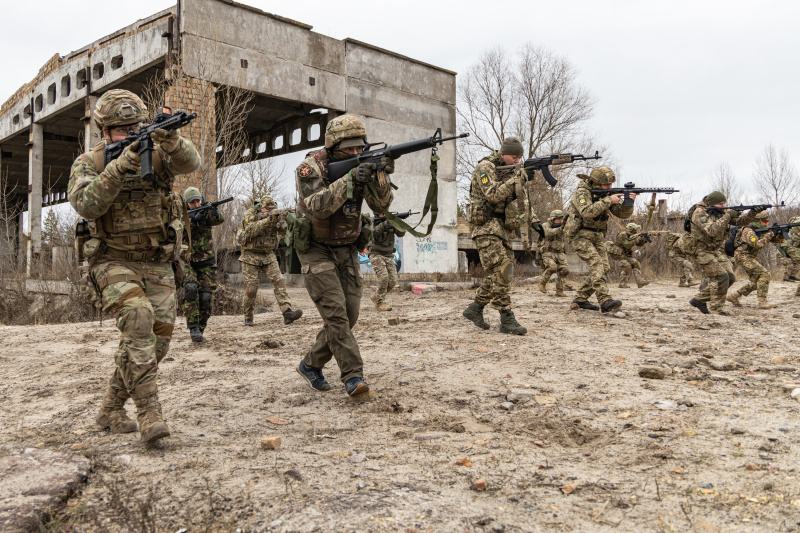 Гражданские в засаде. Как киевская терроборона готовится встречать врага