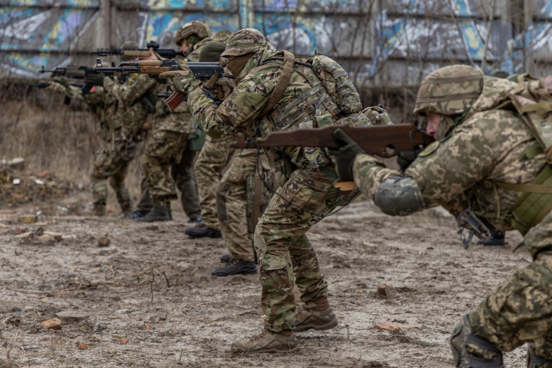 Гражданские в засаде. Как киевская терроборона готовится встречать врага