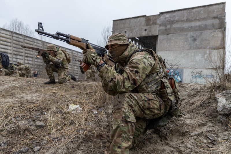 Гражданские в засаде. Как киевская терроборона готовится встречать врага