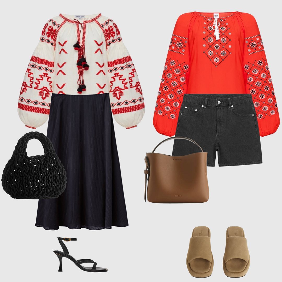 Як стильно носити вишиванку: фотоприклади образів на кожен день