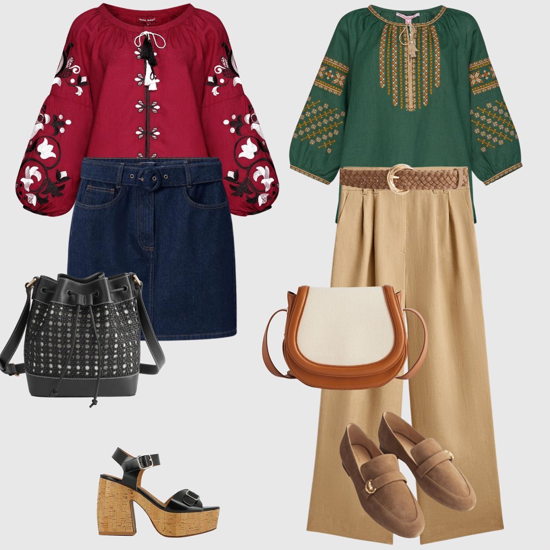 Як стильно носити вишиванку: фотоприклади образів на кожен день