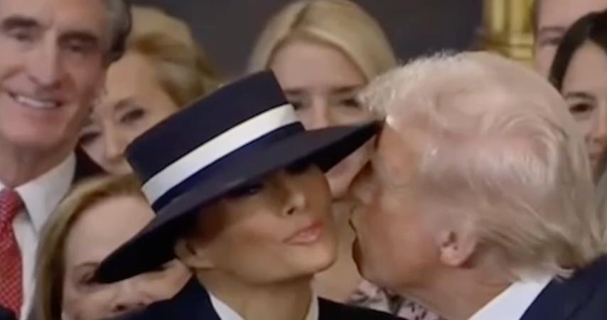 Дружина Трампа спровокувала суперечки оригінальним "луком" на його інавгурації