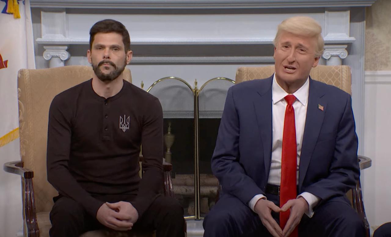 Сварку Трампа з Зеленським спародіювали у США. Це відео "розриває" мережу