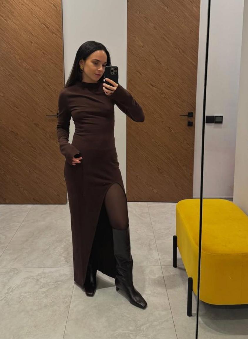 Інна Мірошніченко показала три осінні "луки" на будь-яку погоду: очей не відірвати