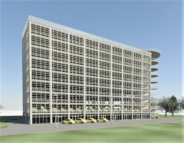 Під Києвом хочуть звести паркінг, якого ще не бачили українці. Дивіться фото