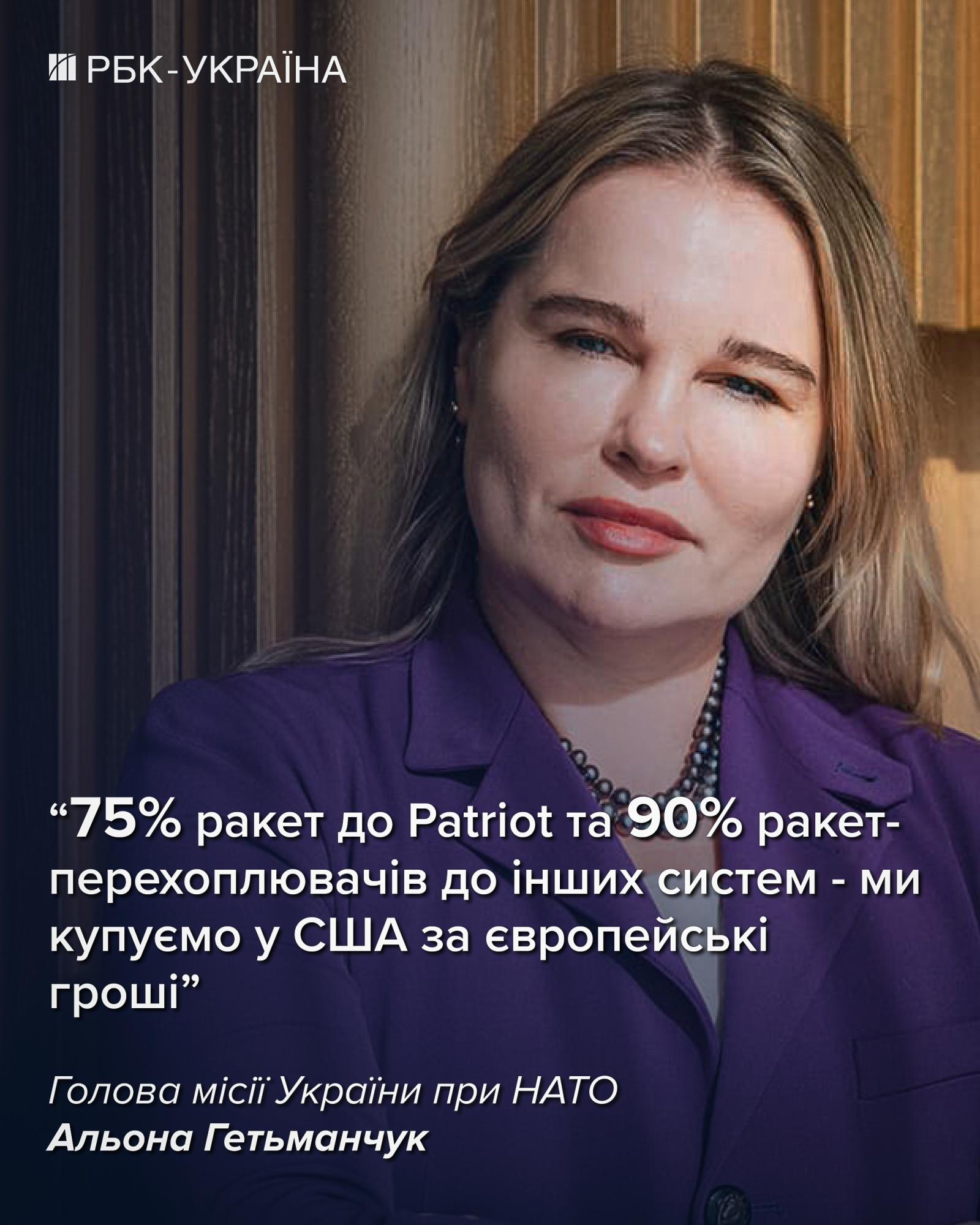 Купувати зброю в США може стати складніше через ситуацію з Гренландією: посол в НАТО Альона Гетьманчук