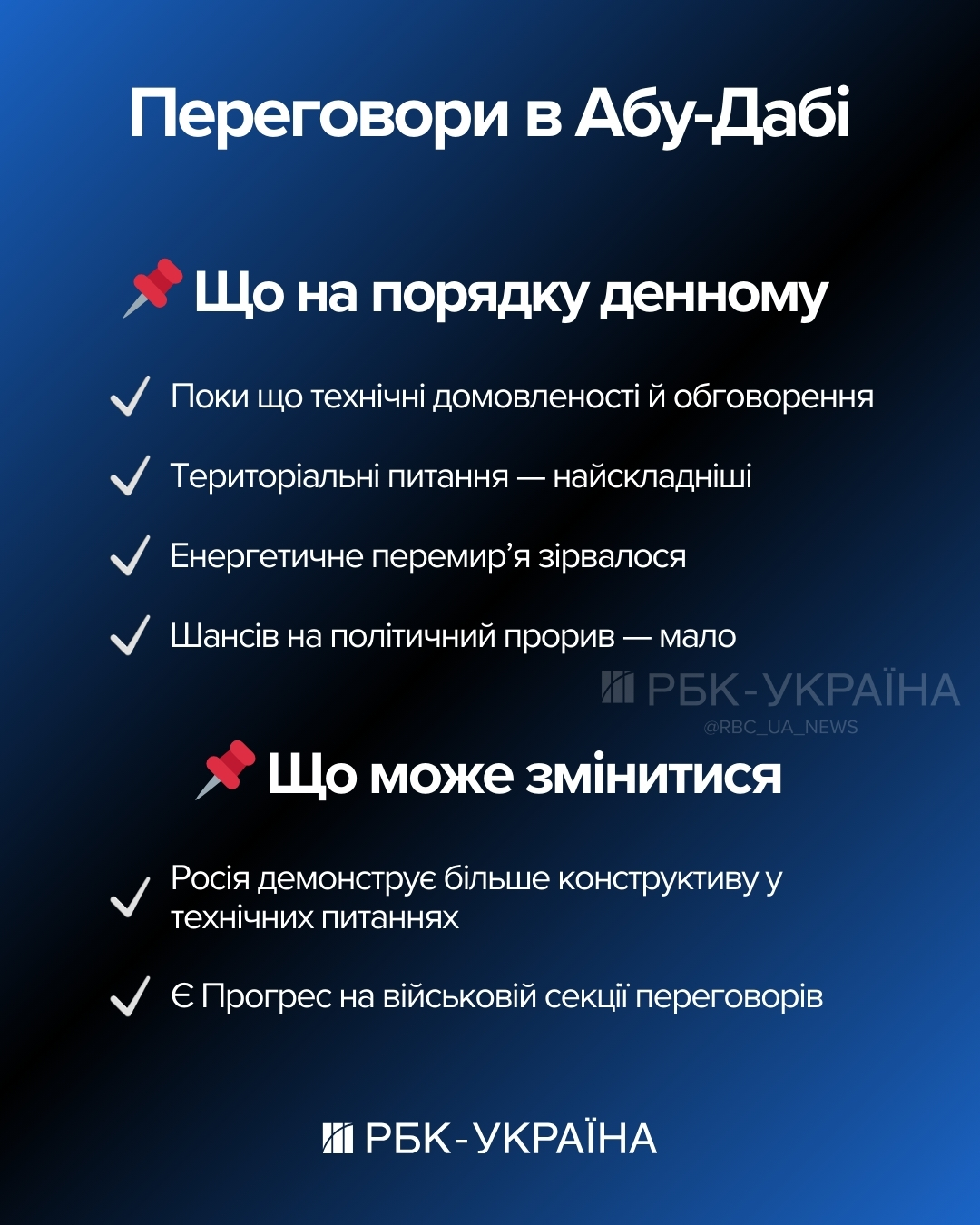 Знову Абу-Дабі. Чим важливий новий раунд переговорів України, США і Росії